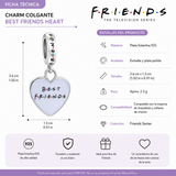 Cargar imagen en la galería, Charm Corazón Mejores Amigos Serie Friends