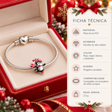 Cargar imagen en la galería, Charm Pingüino Esquiador