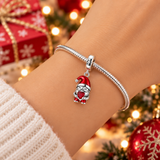 Cargar imagen en la galería, Charm Duende Navideño Con Corazón Rojo