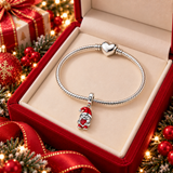 Cargar imagen en la galería, Charm Duende Navideño Con Corazón Rojo