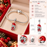 Cargar imagen en la galería, Charm Duende Navideño Con Corazón Rojo