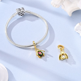 Cargar imagen en la galería, Charm Escarabajo Con Cristal Tornasol