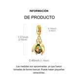 Cargar imagen en la galería, Charm Escarabajo Con Cristal Tornasol
