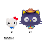 Cargar imagen en la galería, Peluche TeeTurtle Cloudheads Chococat Vaquero