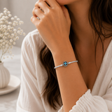 Cargar imagen en la galería, Brazalete Estrella Azul Brillante