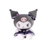 Cargar imagen en la galería, Peluche Kuromi Sanrio Vestido Lila Con Negro