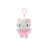 Cargar imagen en la galería, Peluche Llavero Hello Kitty Flor Vestido Rosa