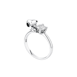 Cargar imagen en la galería, Anillo Snoopy Cristal Brillante
