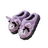 Cargar imagen en la galería, Pantuflas Kuromi Lila
