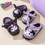 Cargar imagen en la galería, Pantuflas Kuromi Lila