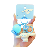 Cargar imagen en la galería, Llavero Cinnamoroll Lámpara Azul