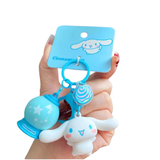 Cargar imagen en la galería, Llavero Cinnamoroll Lámpara Azul