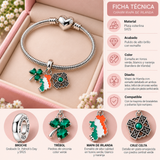 Cargar imagen en la galería, Charm Trébol, Cruz Celta Y Mapa Irlanda
