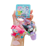 Cargar imagen en la galería, Llavero Kuromi Strap Flores