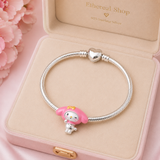 Cargar imagen en la galería, Charm My Melody Rosa Con Moño Amarillo