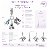 Cargar imagen en la galería, Charm Torre Eiffel, Arco Del Triunfo Y Avión