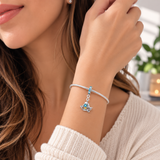 Cargar imagen en la galería, Charm Pez Flounder Con Infinito La Sirenita