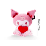 Cargar imagen en la galería, Peluche Kuromi Con Corazón Rojo