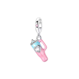 Cargar imagen en la galería, Charm Vaso Estilo Stanley Rosa