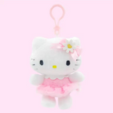 Cargar imagen en la galería, Peluche Llavero Hello Kitty Flor Vestido Rosa