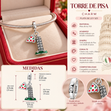 Cargar imagen en la galería, Charm Torre De Pisa Colgante Italia