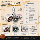 Cargar imagen en la galería, Charm Taza De Café Central Perk Insignias Serie Friends