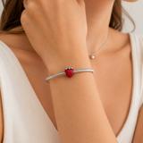 Cargar imagen en la galería, Charm Fresa Plata Esterlina