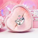 Cargar imagen en la galería, Anillo Hello Kitty Con Moño Rosa