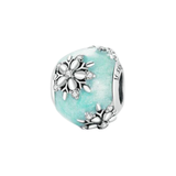 Cargar imagen en la galería, Charm Esfera Con Flores Brillantes