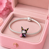 Cargar imagen en la galería, Charm Kuromi Con Corazón Rosa
