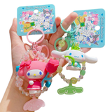 Cargar imagen en la galería, Llavero Cinnamoroll Strap Verde Sanrio