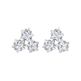 Cargar imagen en la galería, Aretes Estrellas De Cristal Brillante