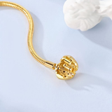 Cargar imagen en la galería, Brazalete Dorado Corazón Con Cristales