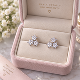 Cargar imagen en la galería, Aretes Estrellas De Cristal Brillante