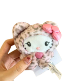 Cargar imagen en la galería, Peluche Llavero Hello Kitty Disfraz Leopardo Rosa