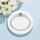 Cargar imagen en la galería, Brazalete Rígido Broche De Corazón Con Luna Y Estrellas