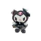 Cargar imagen en la galería, Peluche Kuromi Vestido Con Moños Negros