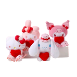 Cargar imagen en la galería, Peluche Kuromi Con Corazón Rojo