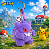 Cargar imagen en la galería, Peluche Llavero Gengar Con Insignia Fantasma