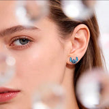Cargar imagen en la galería, Aretes Broqueles Stitch