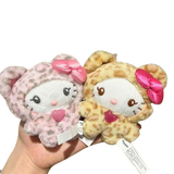 Cargar imagen en la galería, Peluche Llavero Hello Kitty Disfraz Leopardo Rosa