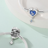 Cargar imagen en la galería, Brazalete Corazón Con Luna Y Estrella