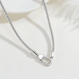 Cargar imagen en la galería, Collar Gancho Corazón Cadena Para Charms