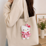 Cargar imagen en la galería, Llavero Peluche Hello Kitty Vestido Flores