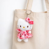 Cargar imagen en la galería, Llavero Peluche Hello Kitty Vestido Flores