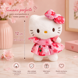 Cargar imagen en la galería, Llavero Peluche Hello Kitty Vestido Flores