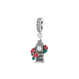 Cargar imagen en la galería, Charm Big Ben Con Flores Londres