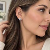 Cargar imagen en la galería, Aretes Estrellas Brillantes