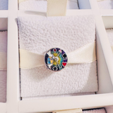 Cargar imagen en la galería, Charm Reloj Alicia Con Conejo Blanco