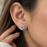 Cargar imagen en la galería, Aretes Estrellas Brillantes